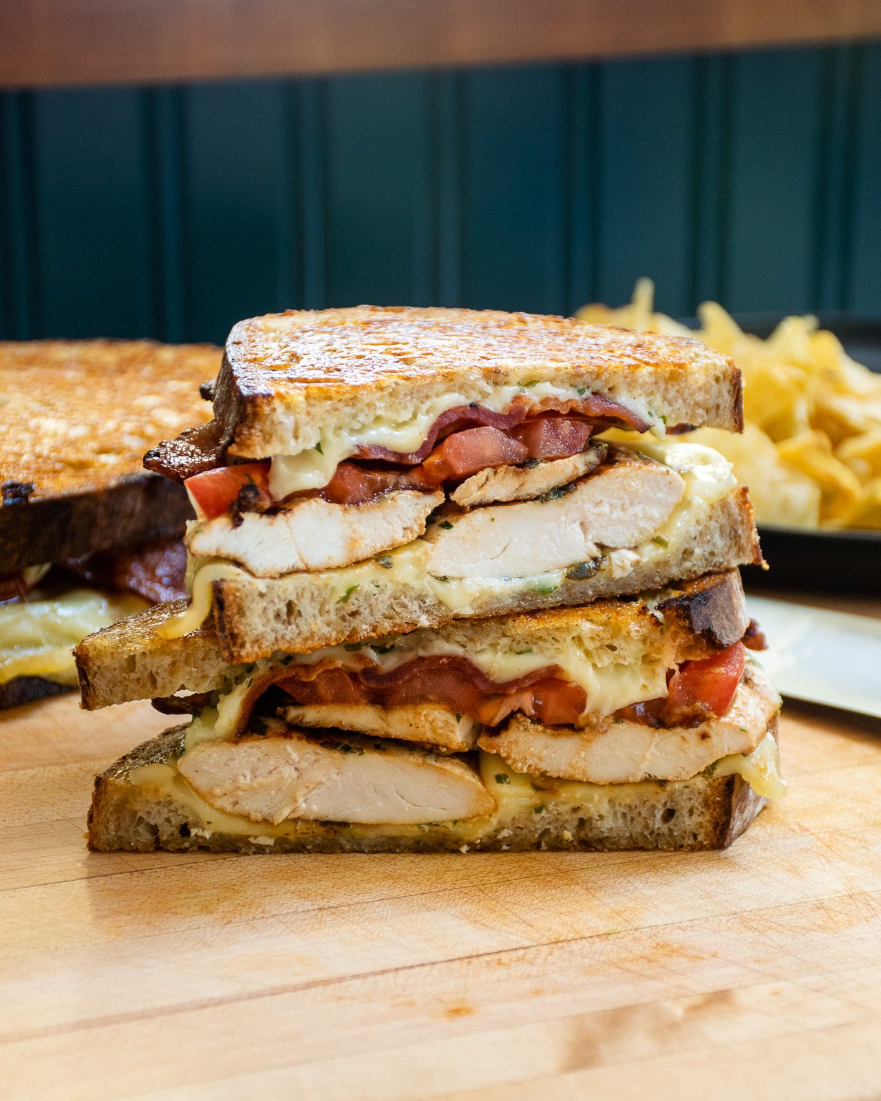 Grilled Club Sandwich